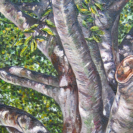 Beech oil on canvas