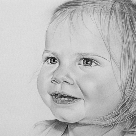 Brooke graphite on paper