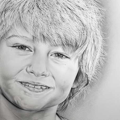 Luke graphite on paper