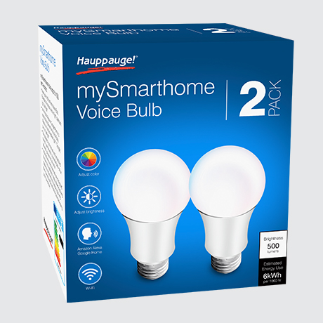 mySmarthome Voice Bulb Package Design